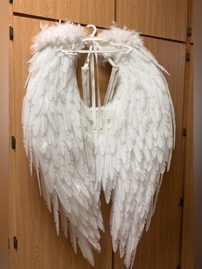 White Feather Angel Wings